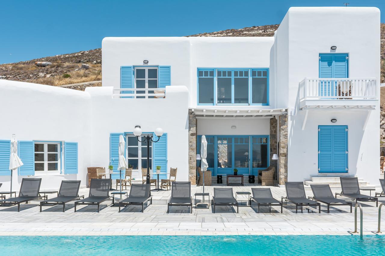 Capo Di Mykonos Resort Agios Ioannis Diakoftis Kültér fotó