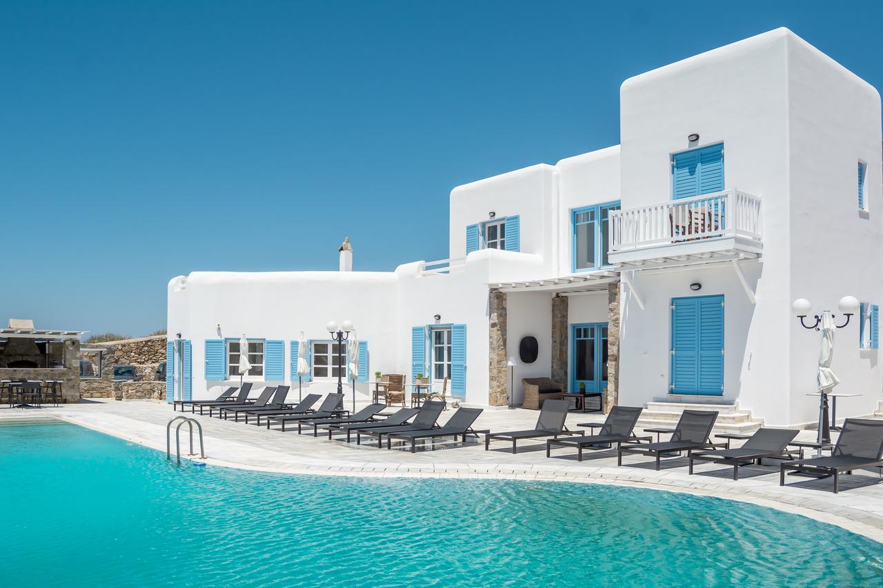 Capo Di Mykonos Resort Agios Ioannis Diakoftis Kültér fotó