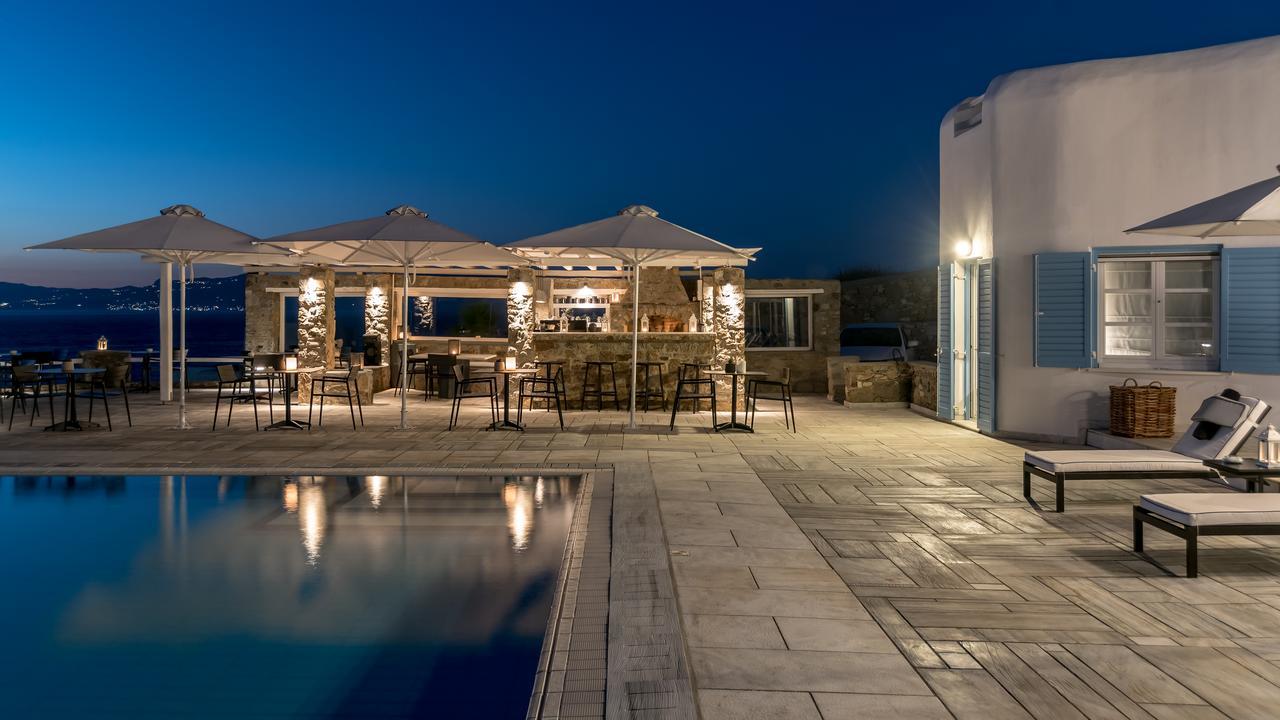 Capo Di Mykonos Resort Agios Ioannis Diakoftis Kültér fotó