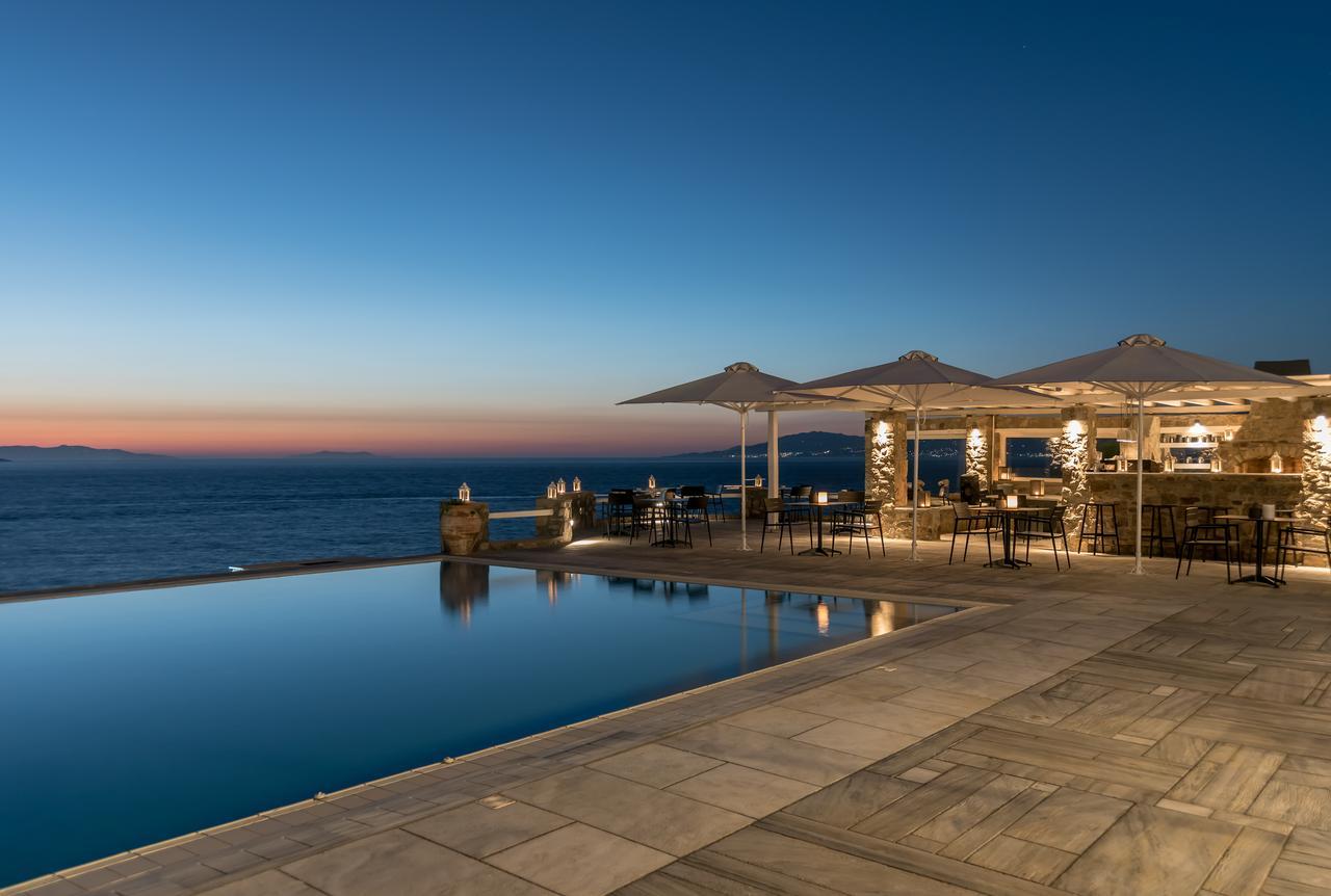 Capo Di Mykonos Resort Agios Ioannis Diakoftis Kültér fotó