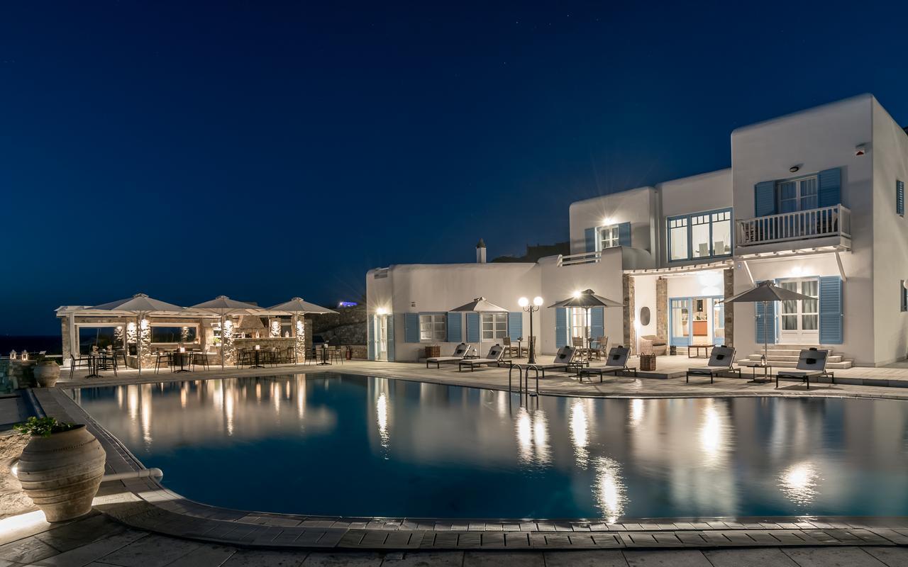 Capo Di Mykonos Resort Agios Ioannis Diakoftis Kültér fotó