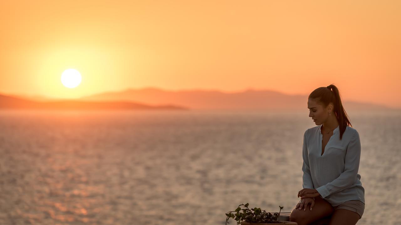 Capo Di Mykonos Resort Agios Ioannis Diakoftis Kültér fotó