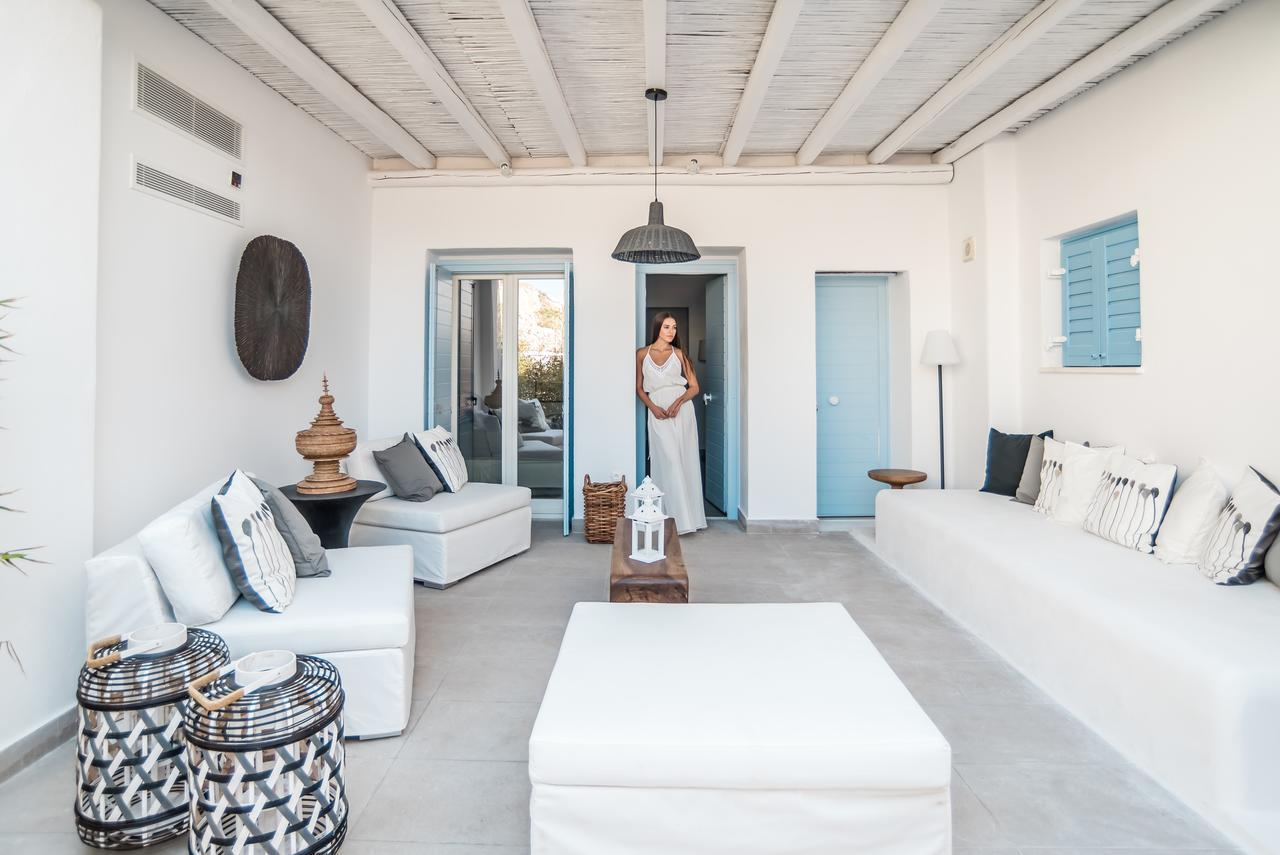 Capo Di Mykonos Resort Agios Ioannis Diakoftis Szoba fotó