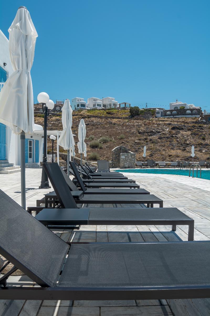 Capo Di Mykonos Resort Agios Ioannis Diakoftis Kültér fotó