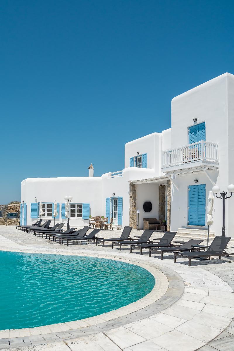 Capo Di Mykonos Resort Agios Ioannis Diakoftis Kültér fotó