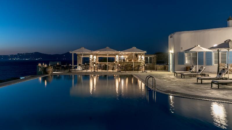 Capo Di Mykonos Resort Agios Ioannis Diakoftis Kültér fotó